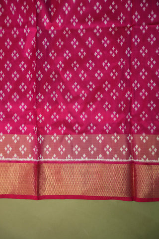 POCHAMPALLY PURE SILK HANDLOOM SAREE