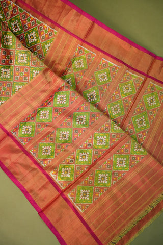 POCHAMPALLY PURE SILK HANDLOOM SAREE