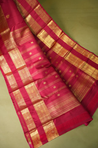 KANCHIPURAM TRADITIONAL SILK HANDLOOM SAREE