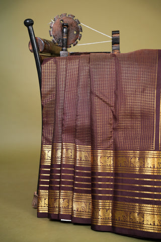 KANCHIPURAM TRADITIONAL SILK HANDLOOM SAREE