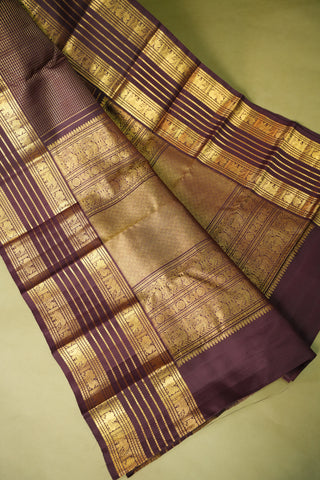 KANCHIPURAM TRADITIONAL SILK HANDLOOM SAREE