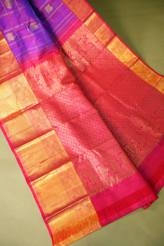 KANCHIPURAM TRADITIONAL SILK HANDLOOM SAREE