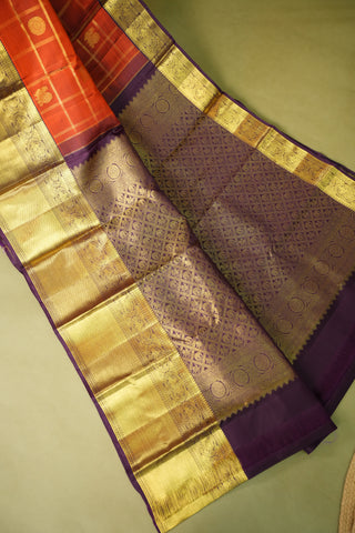 KANCHIPURAM TRADITIONAL SILK HANDLOOM SAREE