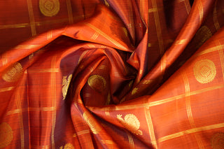 KANCHIPURAM TRADITIONAL SILK HANDLOOM SAREE