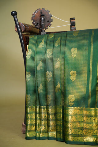 KANCHIPURAM TRADITIONAL SILK HANDLOOM SAREE