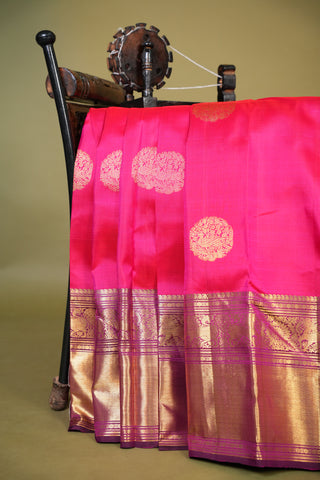 KANCHIPURAM TRADITIONAL SILK HANDLOOM SAREE