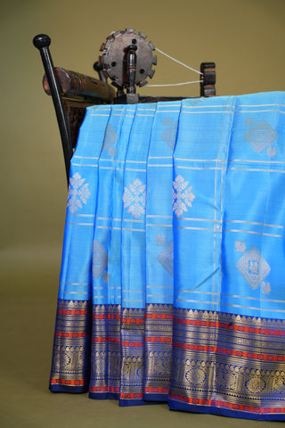 KANCHIPURAM TRADITIONAL SILK HANDLOOM SAREE