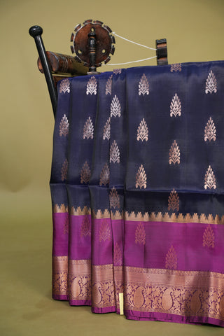 KANCHIPURAM PURE SOFT SILK SAREE
