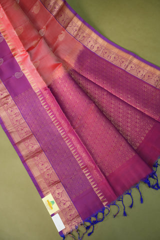 KANCHIPURAM PURE SOFT SILK SAREE