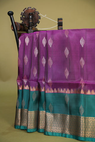 KANCHIPURAM PURE SOFT SILK SAREE