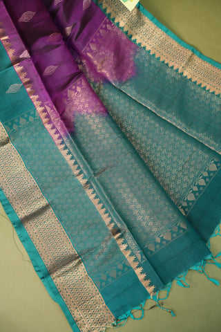 KANCHIPURAM PURE SOFT SILK SAREE