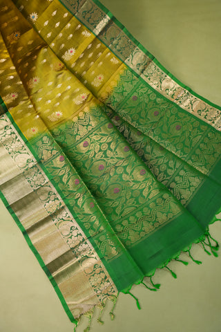 KANCHIPURAM PURE SOFT SILK SAREE