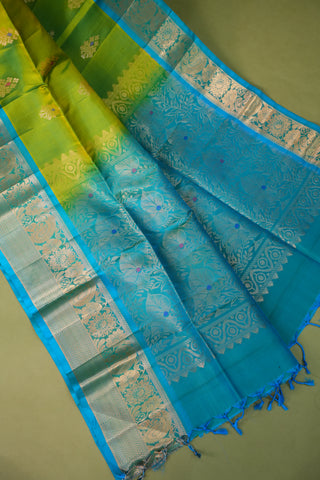 KANCHIPURAM PURE SOFT SILK SAREE