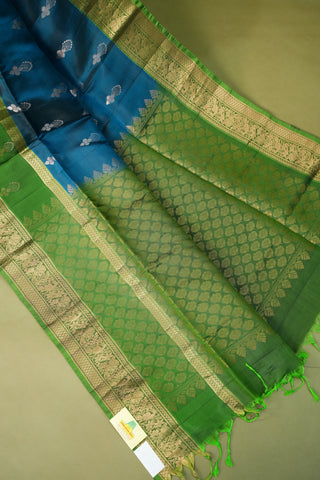 KANCHIPURAM PURE SOFT SILK SAREE