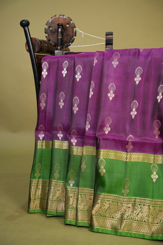 KANCHIPURAM PURE SOFT SILK SAREE