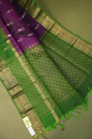 KANCHIPURAM PURE SOFT SILK SAREE