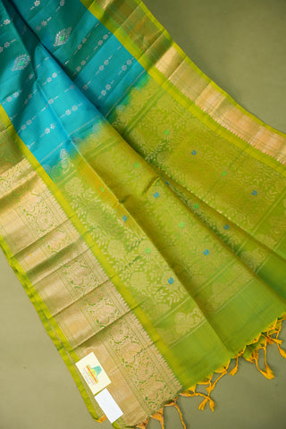 KANCHIPURAM PURE SOFT SILK SAREE