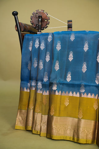 KANCHIPURAM PURE SOFT SILK SAREE