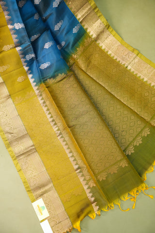 KANCHIPURAM PURE SOFT SILK SAREE