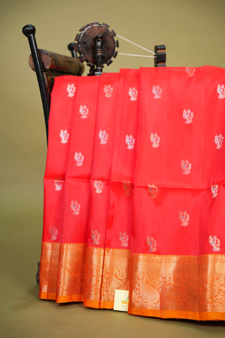 KANCHIPURAM PURE SOFT SILK SAREE