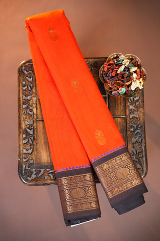 PURE GADWAL HANDLOOM COTTON SAREE