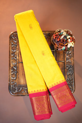 PURE GADWAL HANDLOOM COTTON SAREE