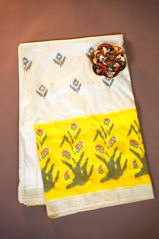 POCHAMPALLY PURE SILK HANDLOOM SAREE