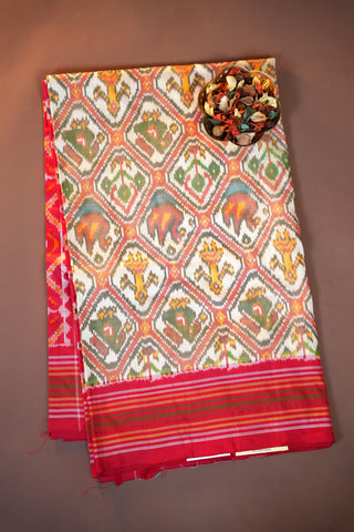 POCHAMPALLY PURE SILK HANDLOOM SAREE