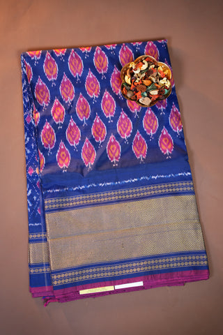 POCHAMPALLY PURE SILK HANDLOOM SAREE