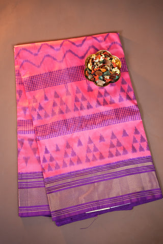 POCHAMPALLY PURE SILK HANDLOOM SAREE