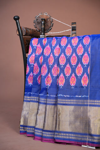 POCHAMPALLY PURE SILK HANDLOOM SAREE