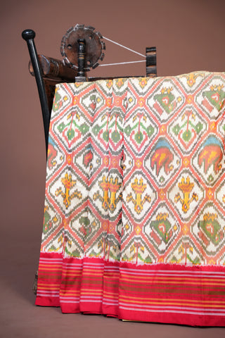 POCHAMPALLY PURE SILK HANDLOOM SAREE