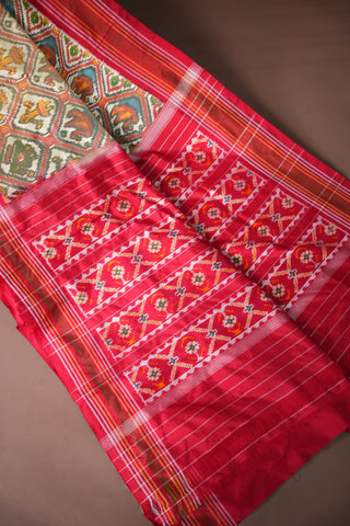 POCHAMPALLY PURE SILK HANDLOOM SAREE