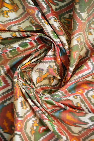 POCHAMPALLY PURE SILK HANDLOOM SAREE