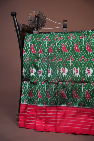POCHAMPALLY PURE SILK HANDLOOM SAREE