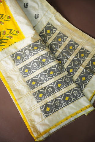 POCHAMPALLY PURE SILK HANDLOOM SAREE