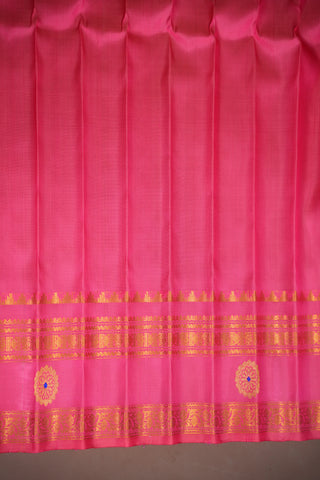 GADWAL PURE SILK GAP BORDER HANDLOOM SAREE