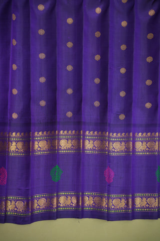 GADWAL PURE SILK GAP BORDER HANDLOOM SAREE