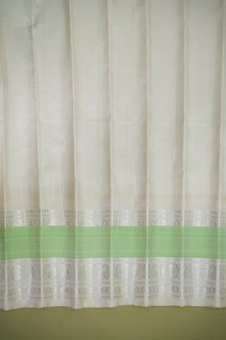 GADWAL PURE SILK GAP BORDER HANDLOOM SAREE