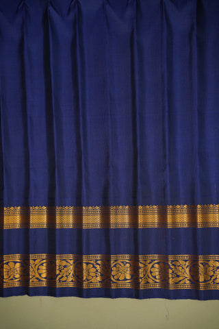 GADWAL PURE SILK GAP BORDER HANDLOOM SAREE