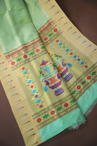 PURE SILK HANDLOOM GADWAL PAITHANI SAREE