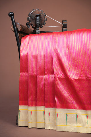 PURE SILK HANDLOOM GADWAL PAITHANI SAREE
