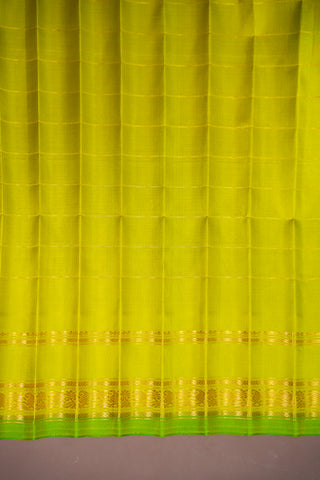 GADWAL PURE SILK GAP BORDER HANDLOOM SAREE