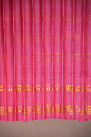 GADWAL PURE SILK GAP BORDER HANDLOOM SAREE