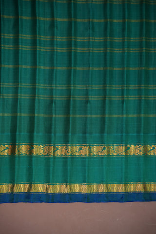 GADWAL PURE SILK GAP BORDER HANDLOOM SAREE