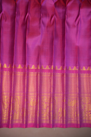 GADWAL PURE SILK CHECKS HANDLOOM SAREE