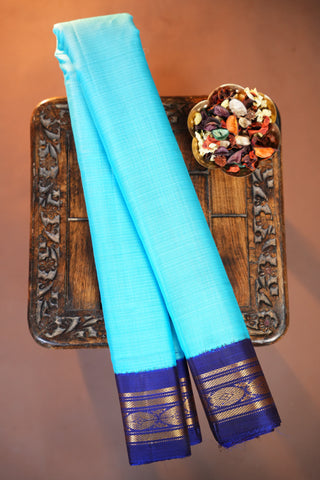 GADWAL PURE COTTON KUTTU BORDER HANDLOOM SAREES