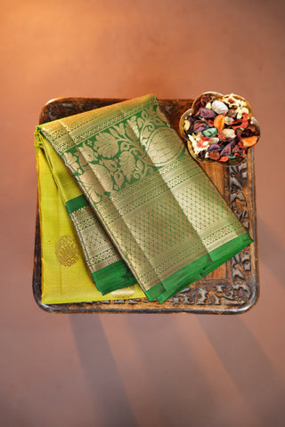 KANCHIPURAM PURE SILK HANDLOOM SAREE