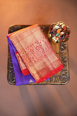 KANCHIPURAM PURE SILK HANDLOOM SAREE