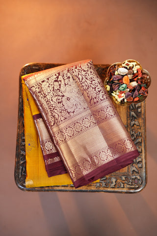 KANCHIPURAM PURE SILK HANDLOOM SAREE